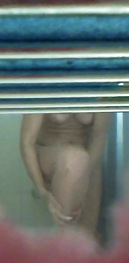 My wife on shower on hiden cam #38021435