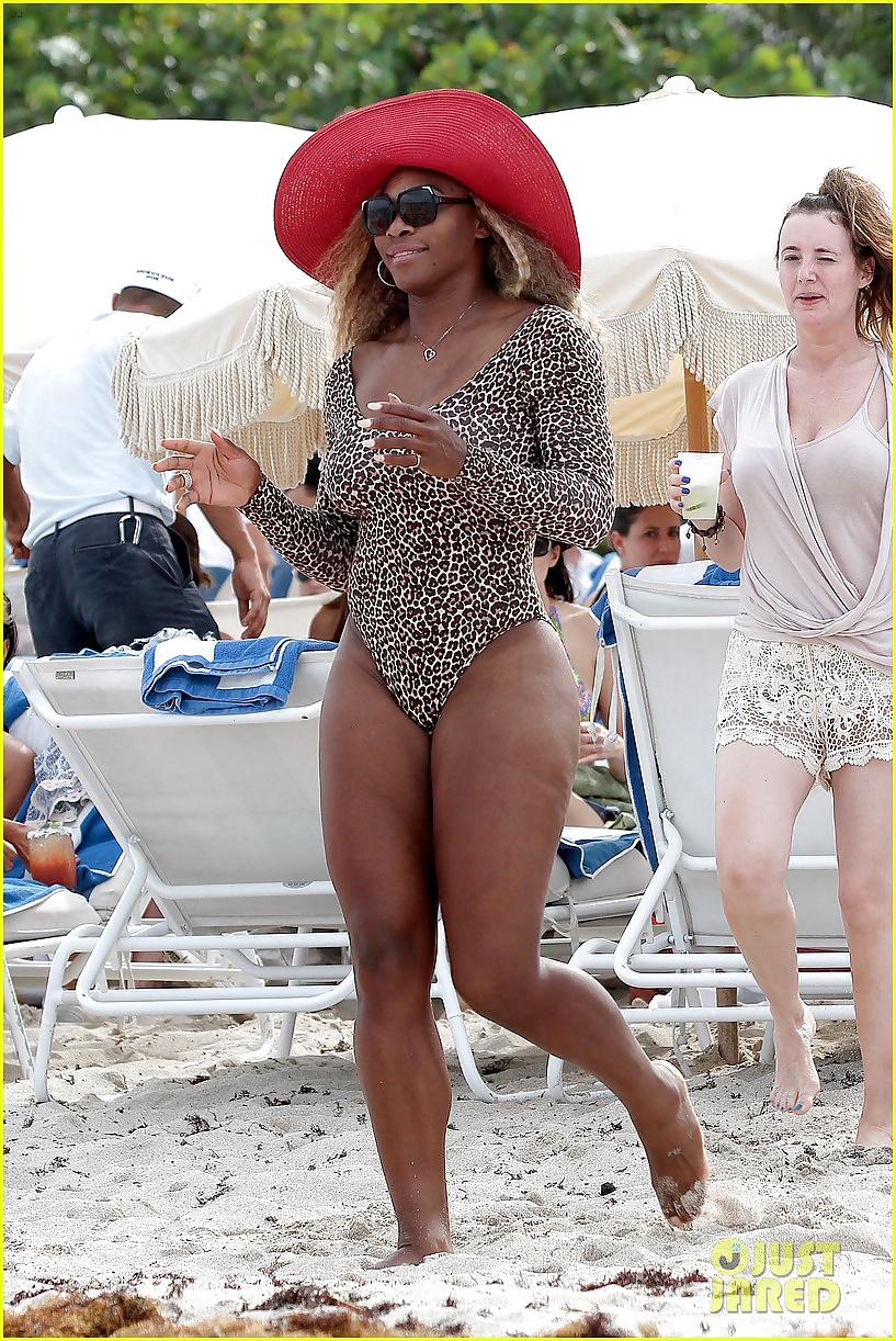 Serena Williams and Caroline Wozniacki in Bikini  #33856918