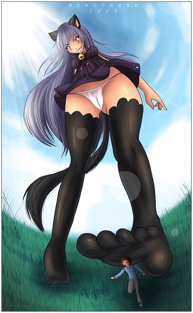 Anime-Stil: Riesin Domina-Füße #29391011