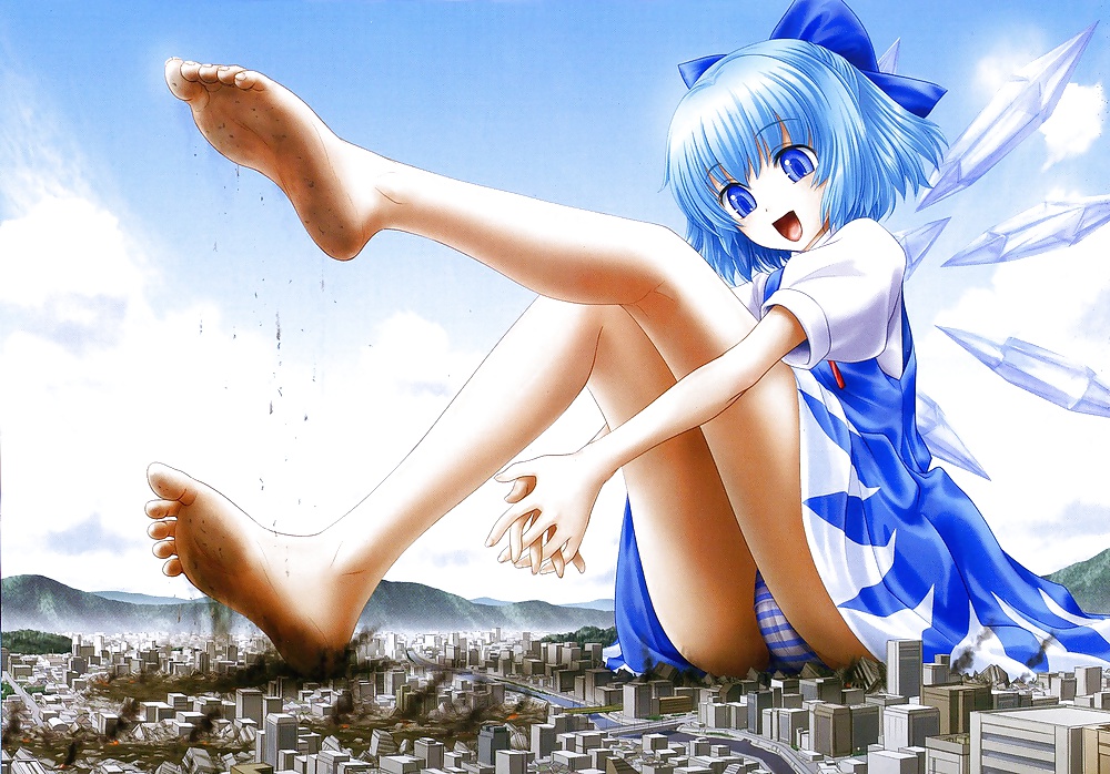 Anime-Stil: Riesin Domina-Füße #29391118