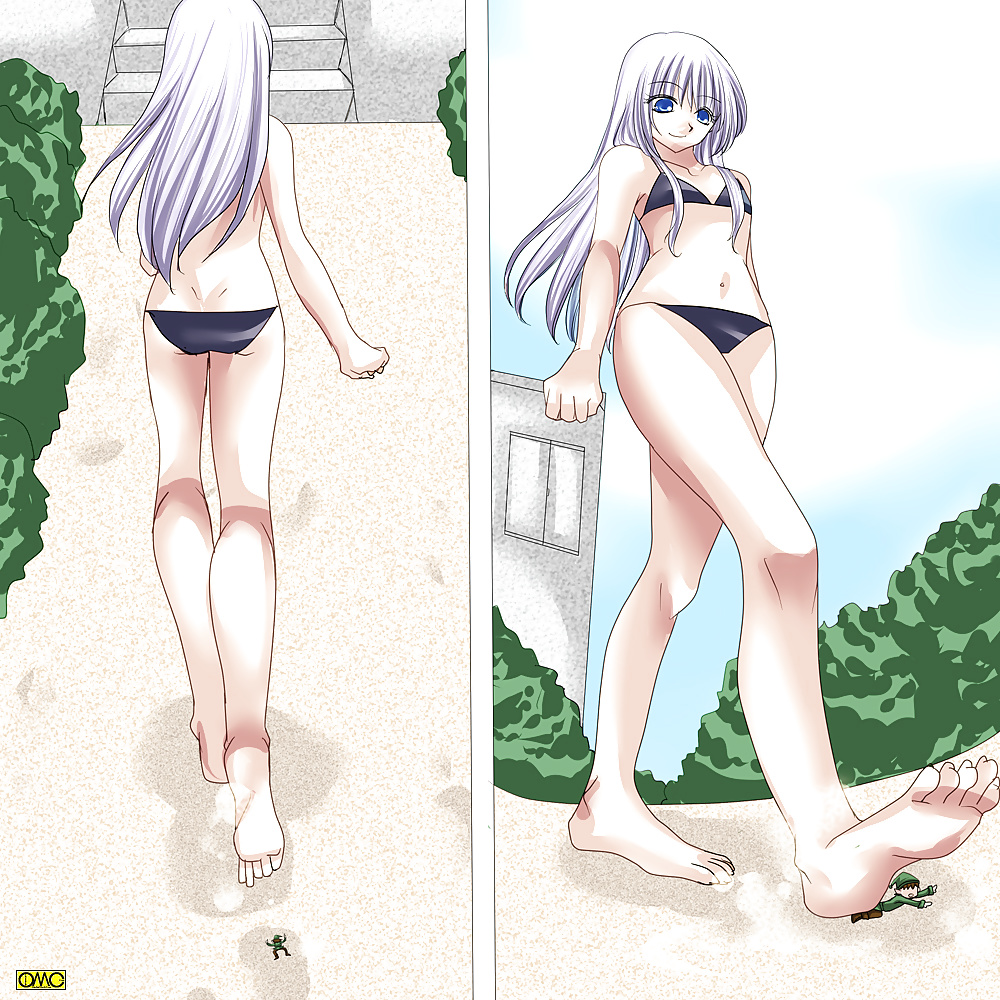 Anime-Stil: Riesin Domina-Füße #29391364