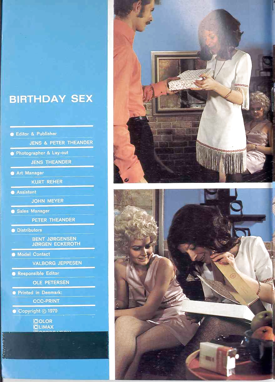 Vintage mag - birthday sex #40791581