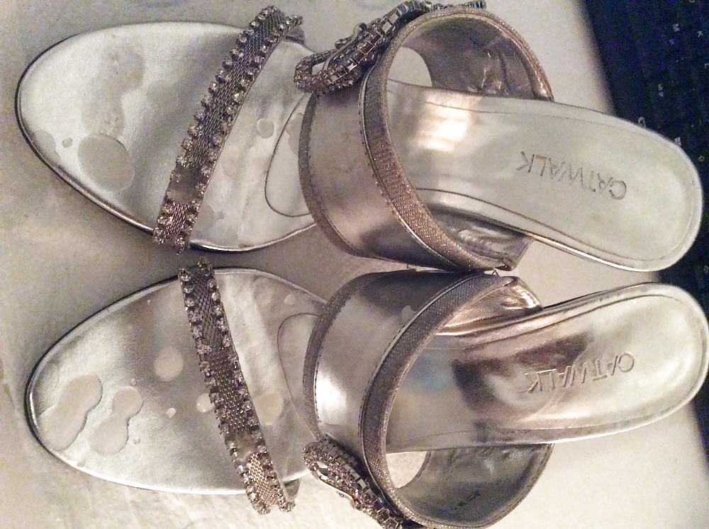 Silver sandals cum #25723120