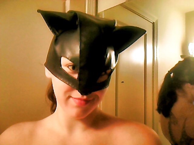 Nouveau Masque Pour Catwoman Cosplay Et Peut-être Un Certain Jeu Bdsm #28563468