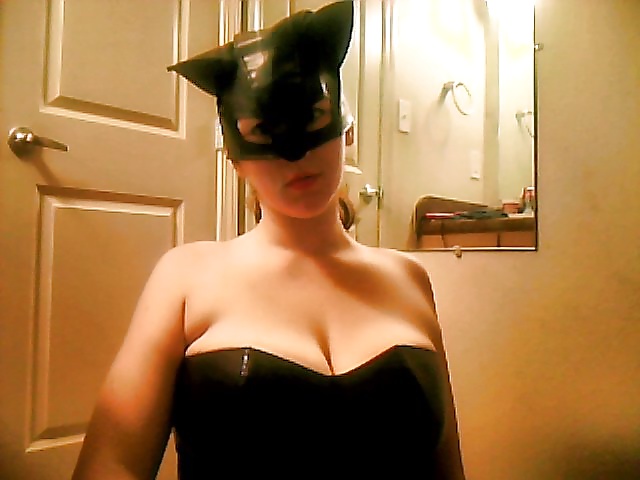 Nuova maschera per catwoman cosplay e forse qualche gioco bdsm
 #28563493