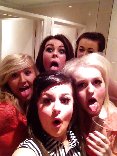 Dolled up chavs
 #28196785