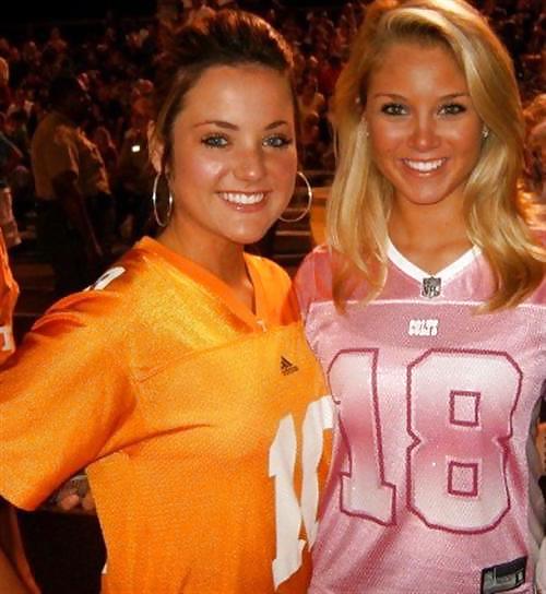 Sexy Girls in Football Jerseys #37610150