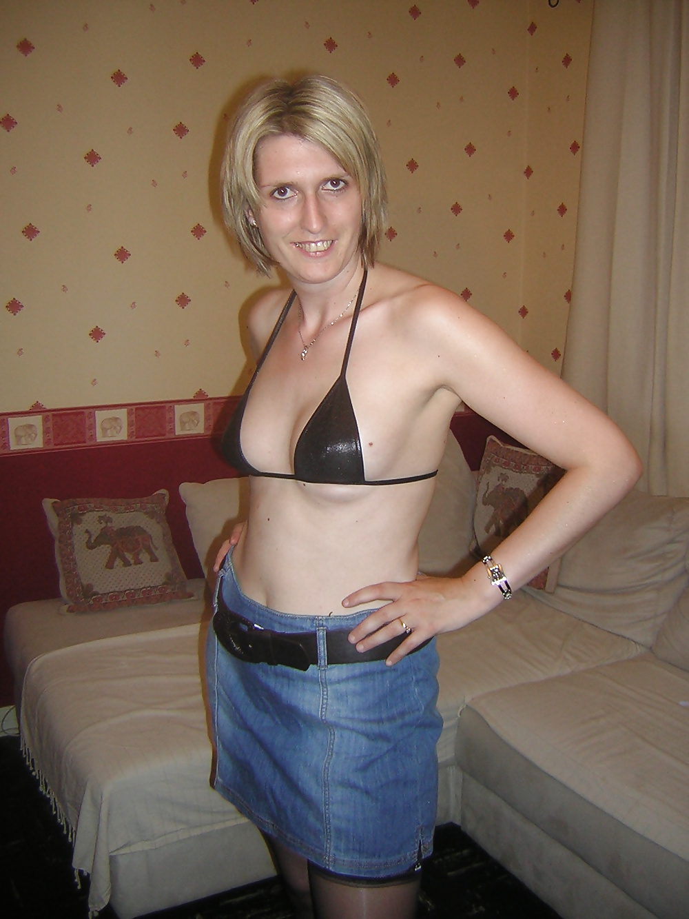Aline French amateur in various underwear #26291386