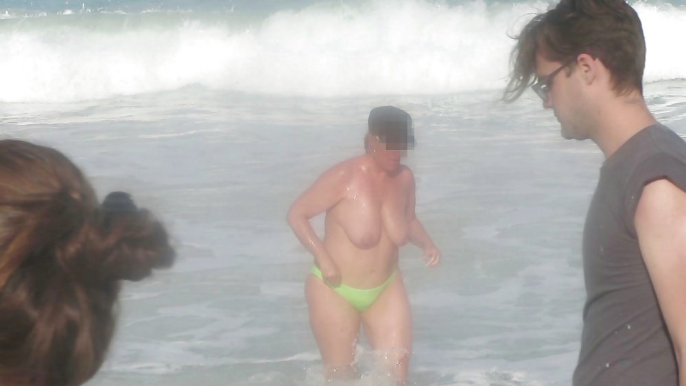 Suzy's big tit beach shots 3
 #27170905