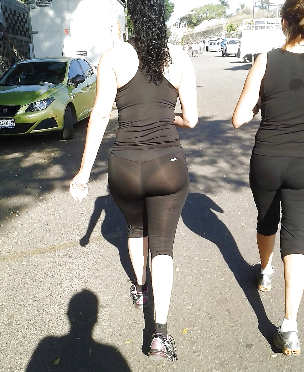 Girl After Gym in Spandex #33404496