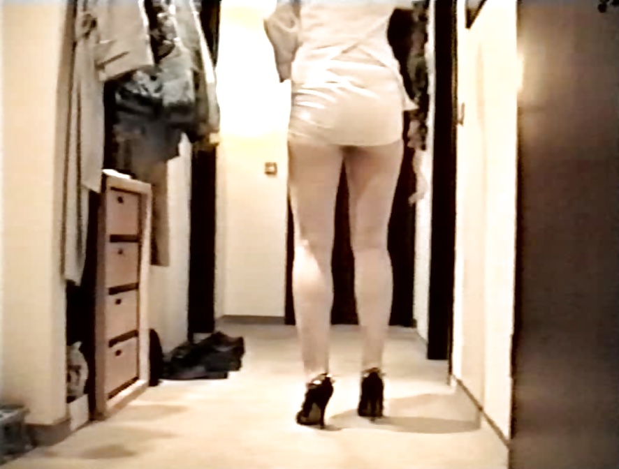 SAG - Long Legged Babe White Tight Skirt 02 #32808358