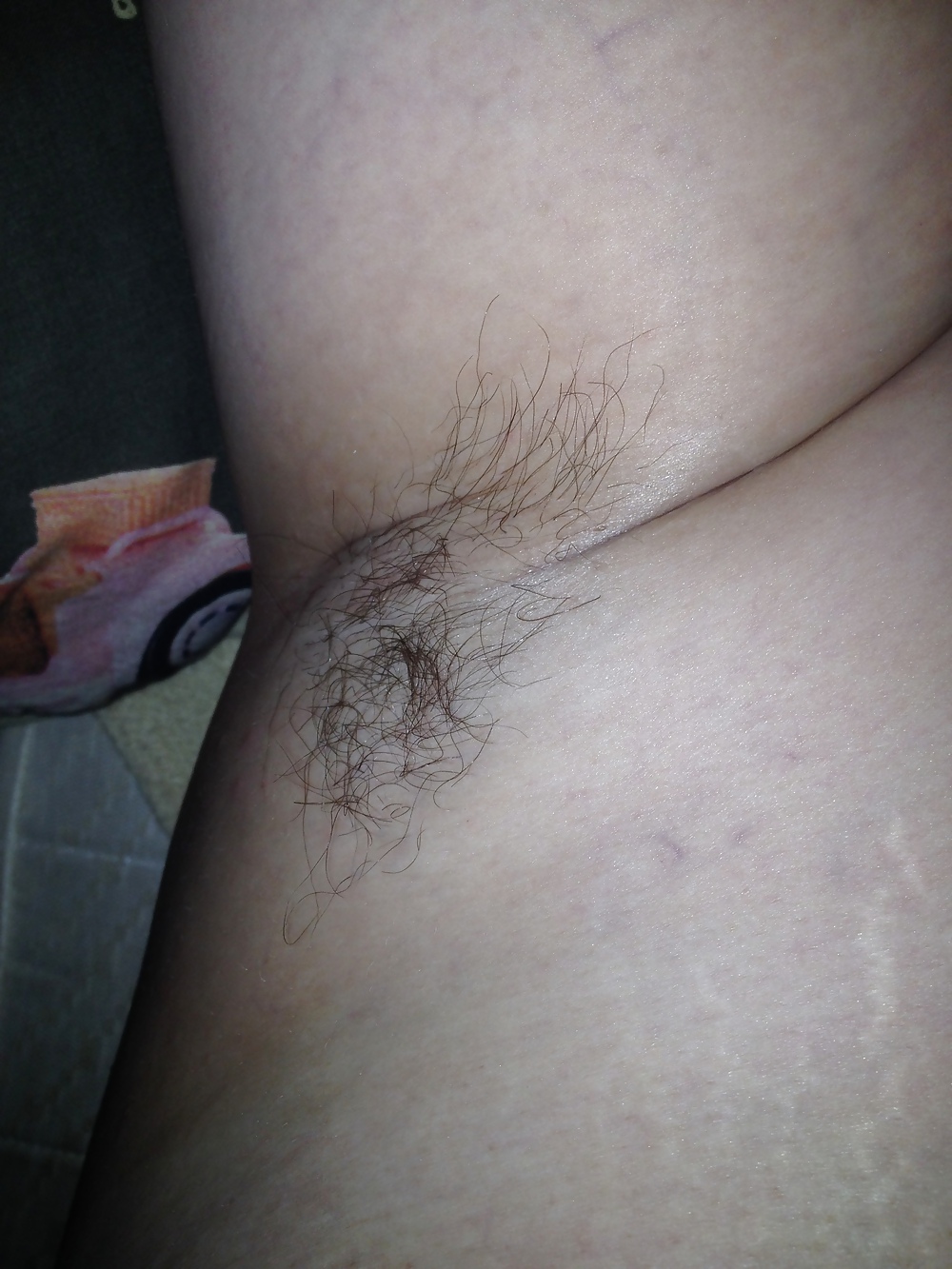 Wifes tits and hairy armpits #24809528