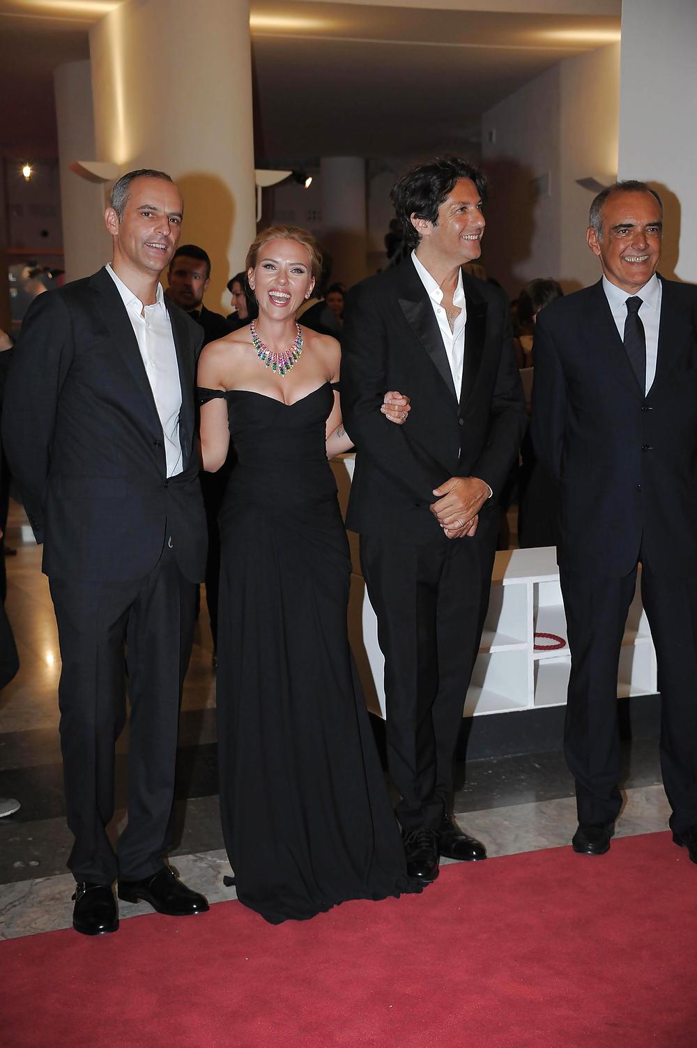 Scarlett Johansso In Venedig In Den Unter Der Haut Premiere #23605369