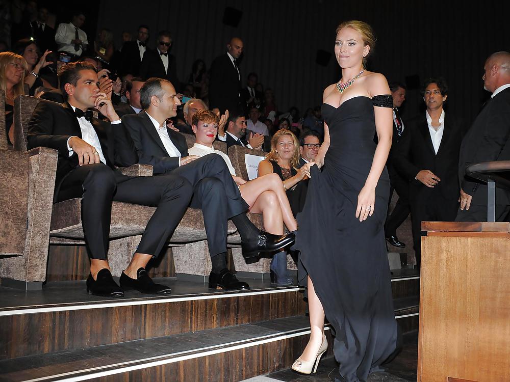 Scarlett Johansso In Venedig In Den Unter Der Haut Premiere #23605653