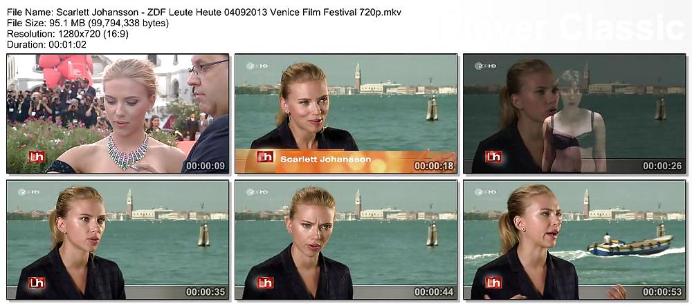 Scarlett Johansso In Venedig In Den Unter Der Haut Premiere #23606071
