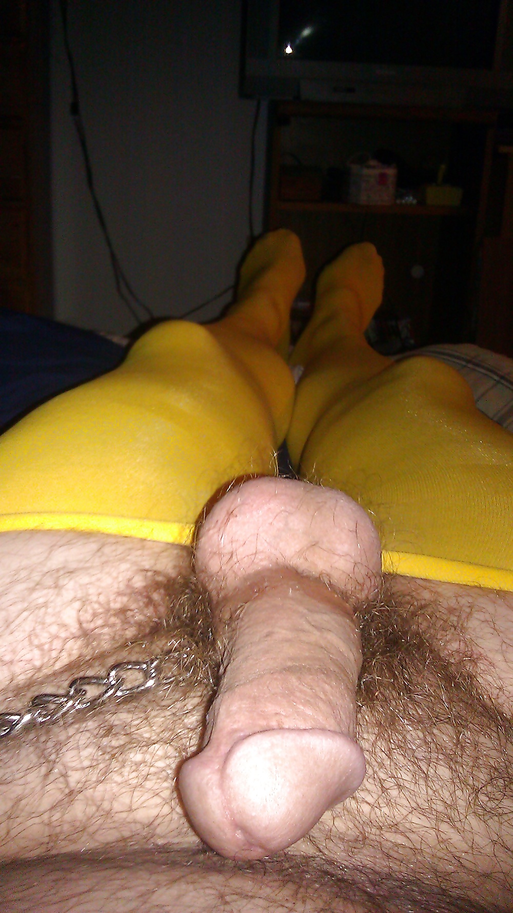 My Cock and Balls on a Chain, Feet Chained #29811613