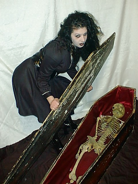 Anastaisa (5) coffin (gothic alt. punk girl) 
 #29371529