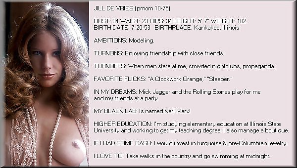 Jill DeVries - Oct. '75 Playmate #35902311