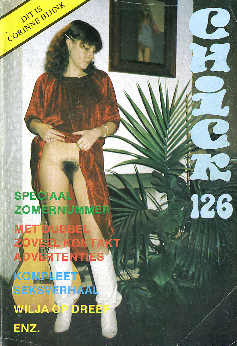 Vintage Dutch Magazine Chick Covers #32847116