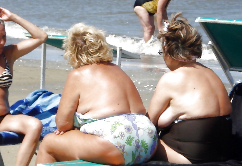 Beautiful mature women on the beach #26727442