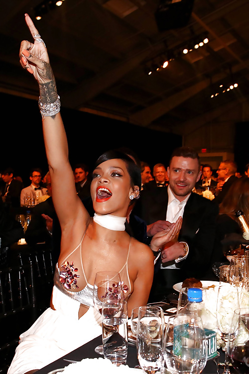 Rihanna at 2014 amFAR inspiration Gala  #31402642