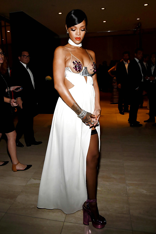 Rihanna at 2014 amFAR inspiration Gala  #31402665