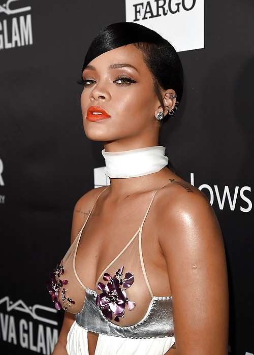 Rihanna at 2014 amFAR inspiration Gala  #31402667