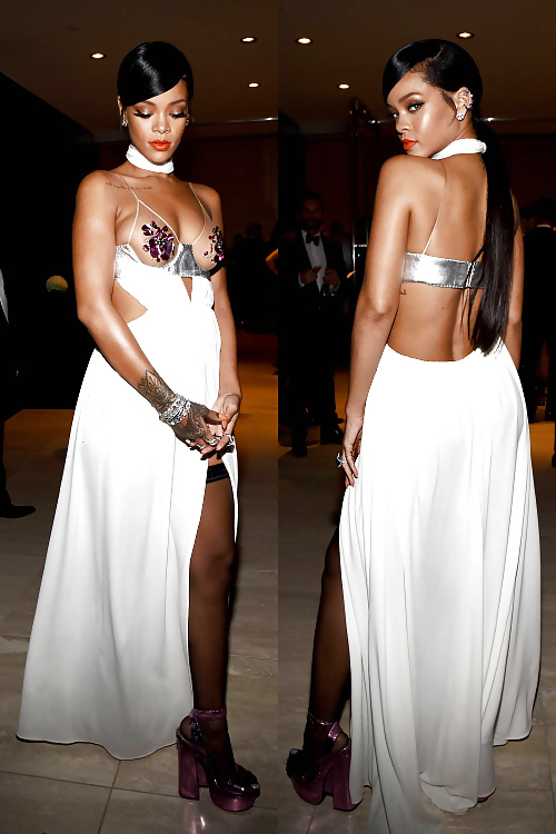 Rihanna at 2014 amFAR inspiration Gala  #31402668