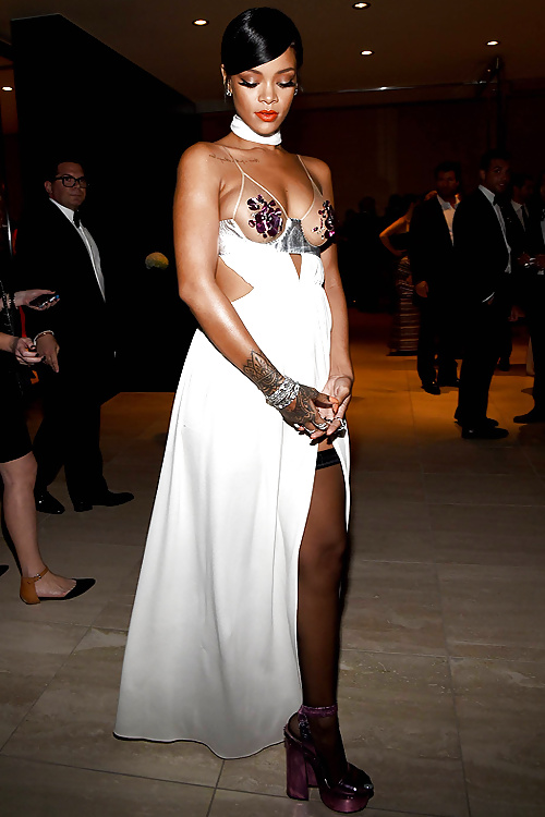 Rihanna at 2014 amFAR inspiration Gala  #31402678