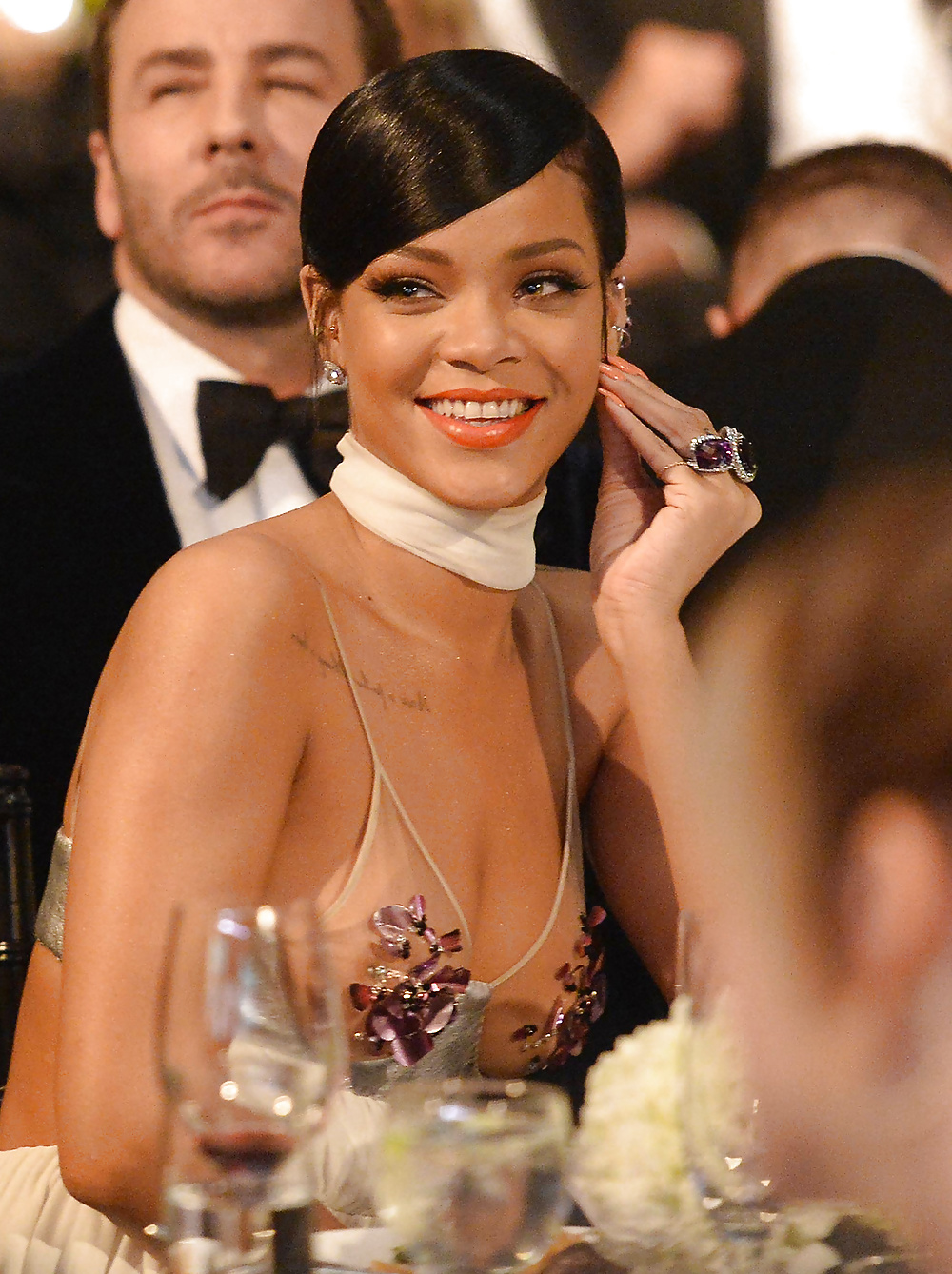 Rihanna at 2014 amFAR inspiration Gala  #31402684