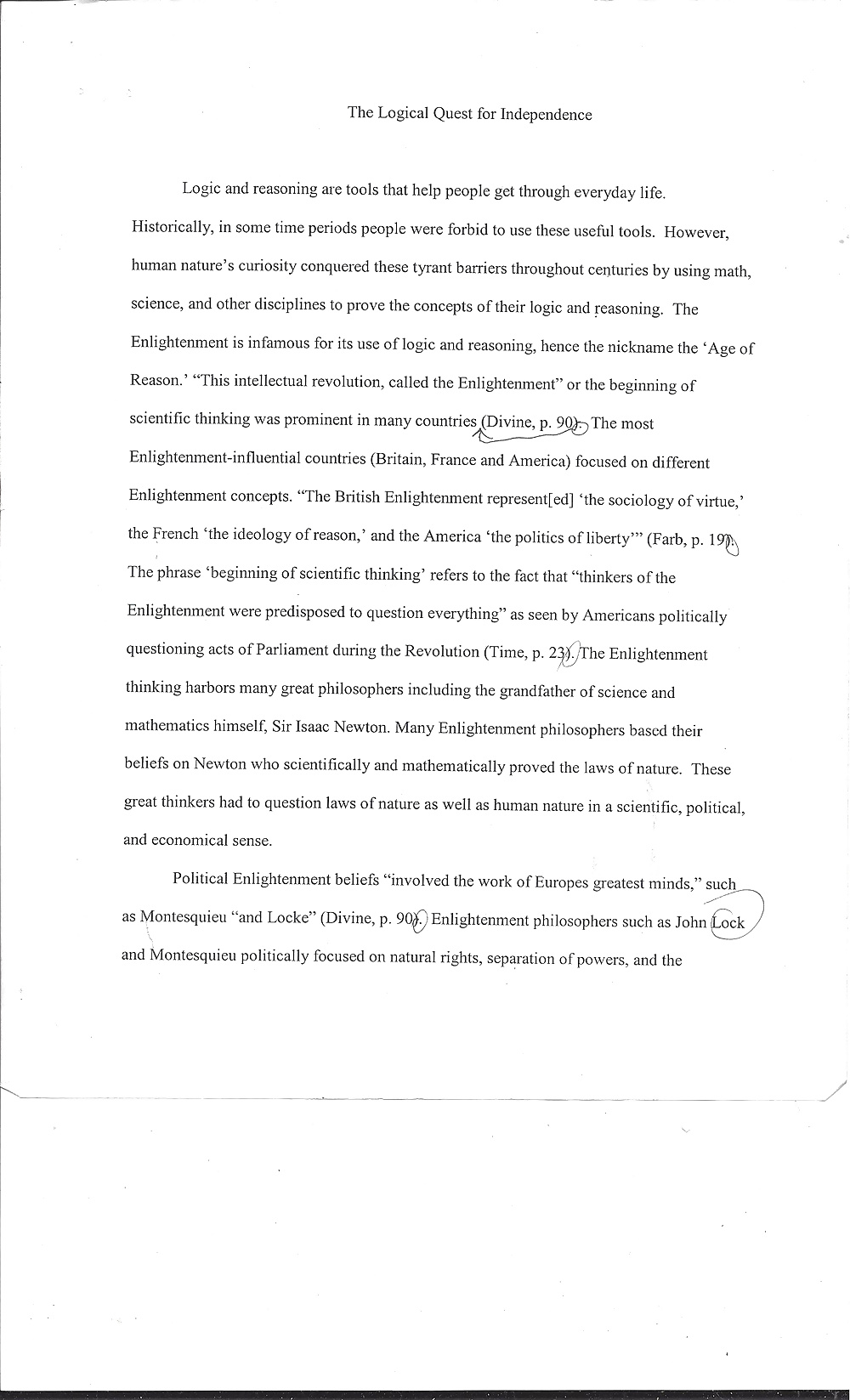 The Logical Quest For Independence #39034553