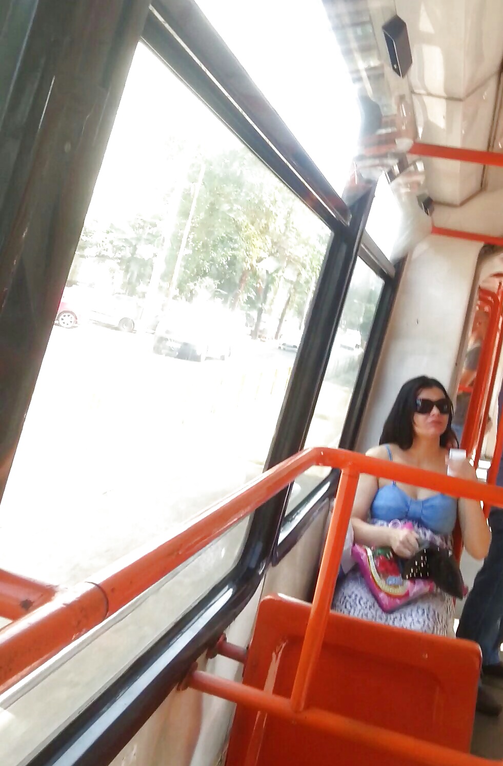Spy sexy women in tram romanian
 #41079386