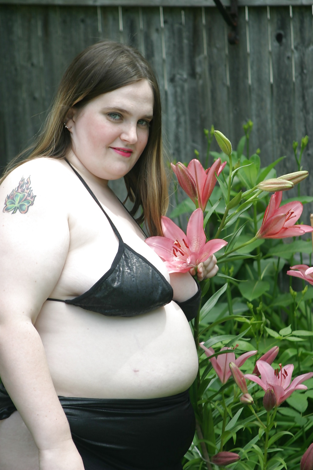 Kaylee in black bikini with dildo #27281795