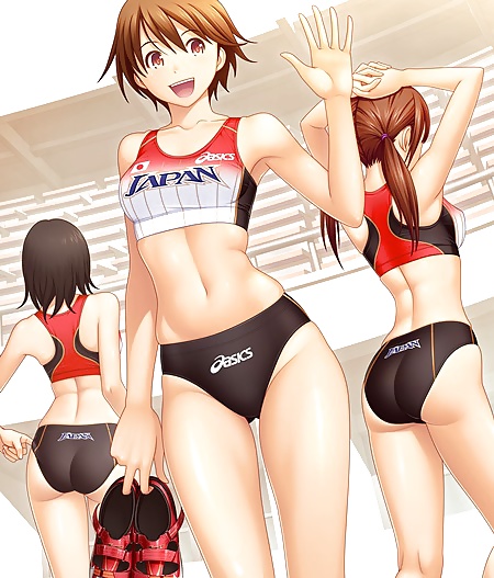 Anime Girls Sexy Sport #29530740