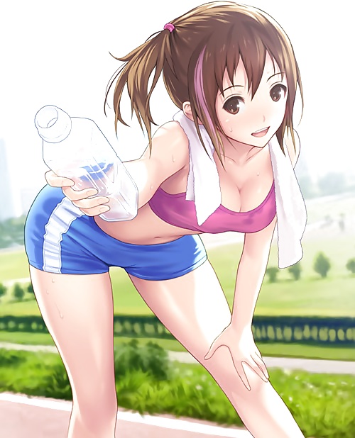 Anime Girls Sexy Sports #29530745