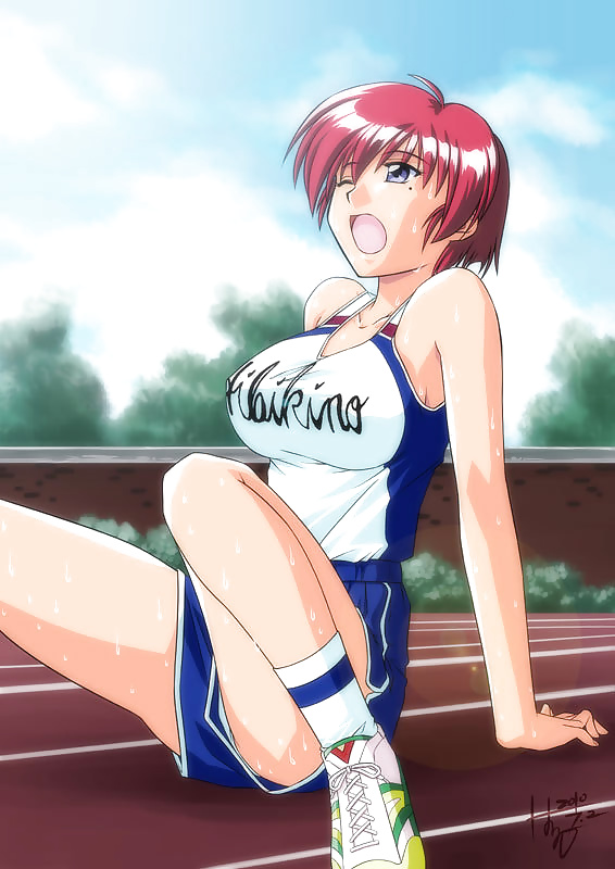 Anime Girls Sexy Sports #29530748
