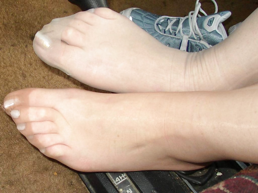 Wife's Nylon Covered Legs & Feet #34606734