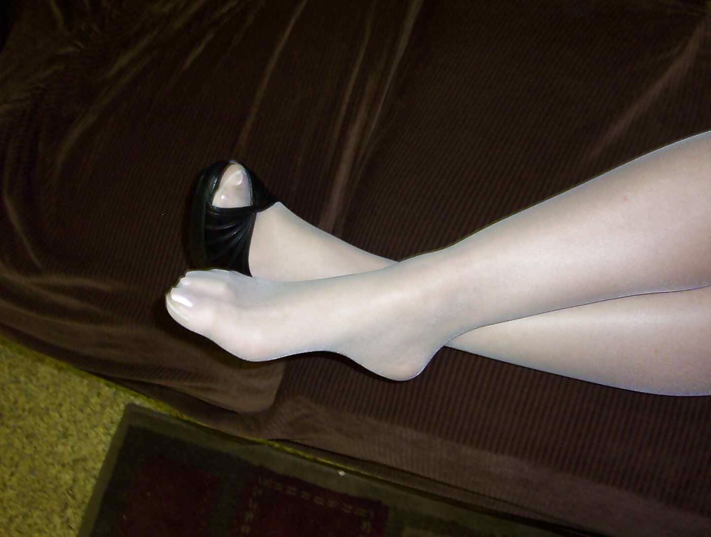 Wife's Nylon Covered Legs & Feet #34606740