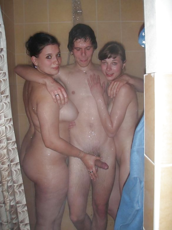 Party of 3 in the shower #32950800