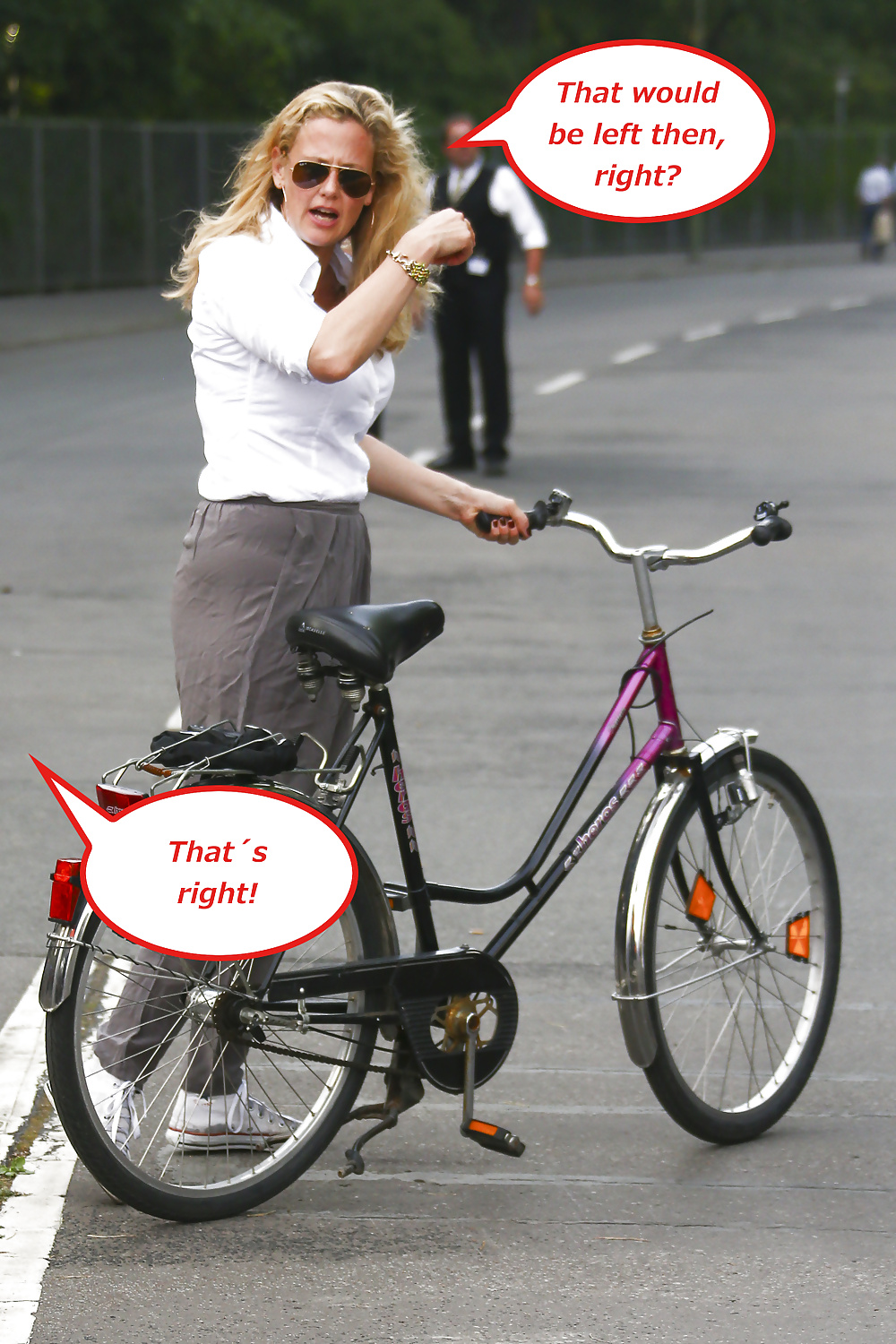 Barbara Schoeneberger Biking In Berlin #29001647