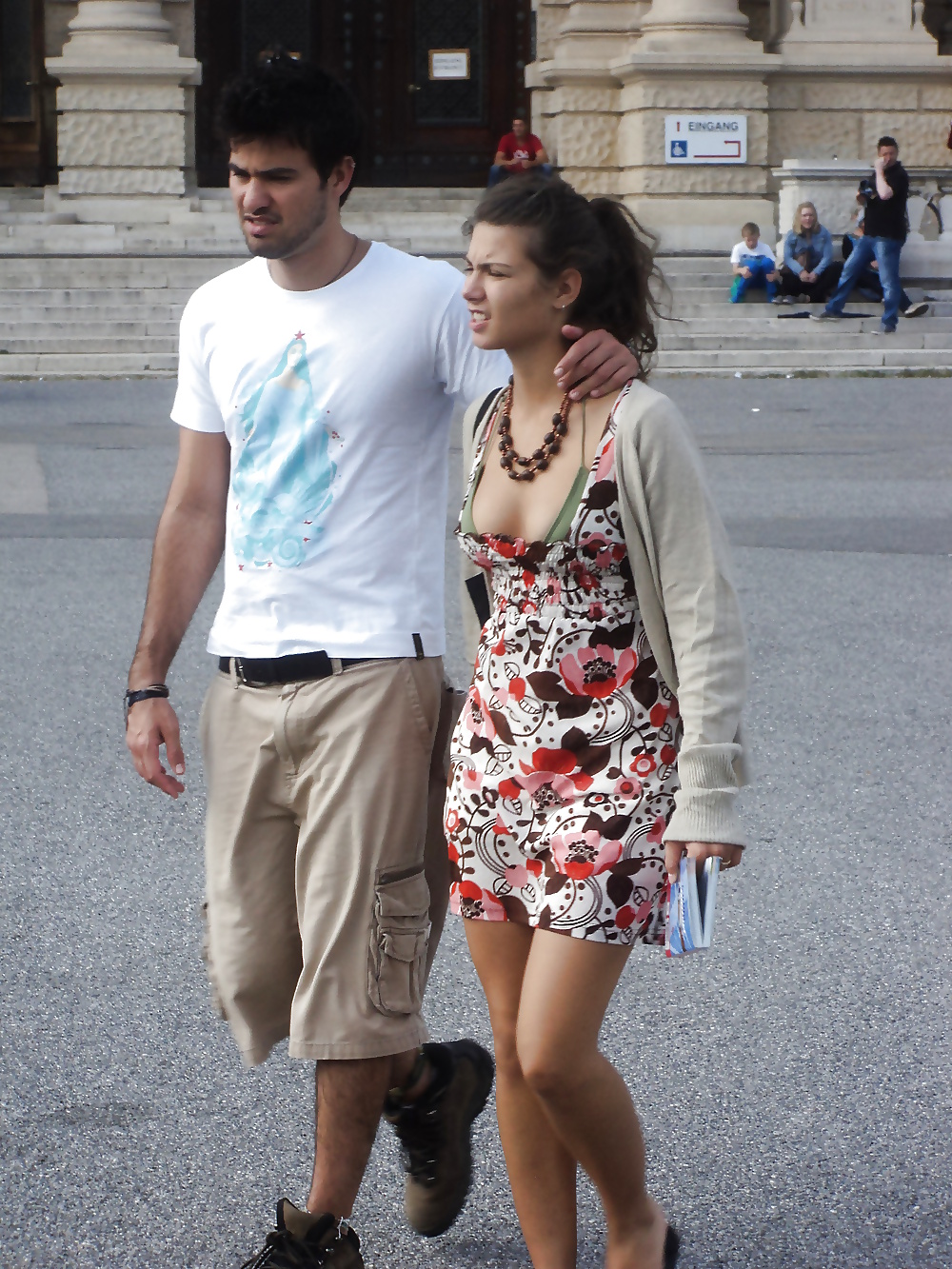 Hotties with their guys - candids! #24765238