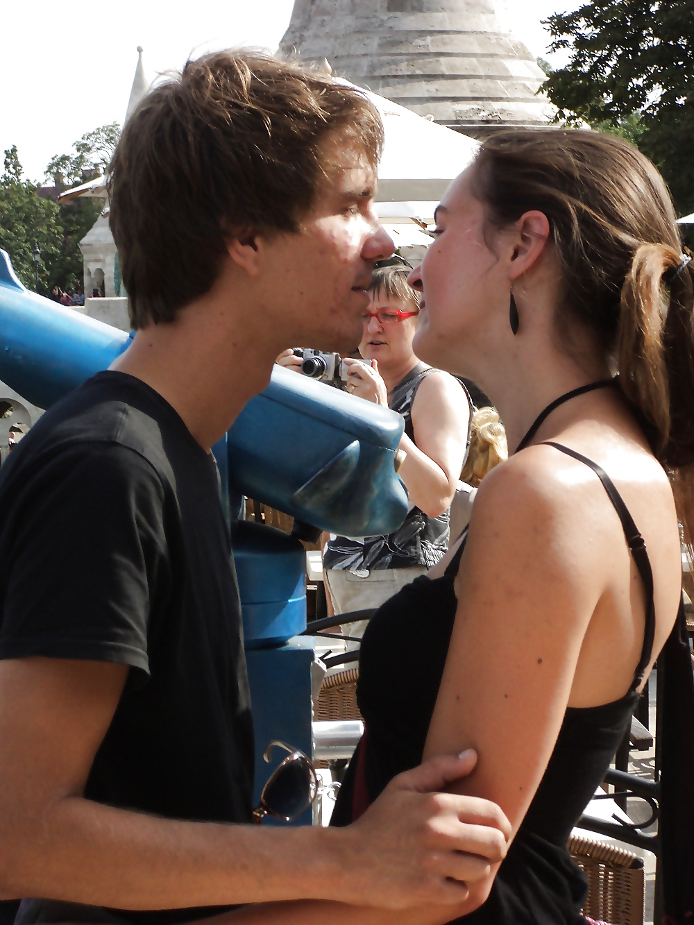 Hotties with their guys - candids! #24765243