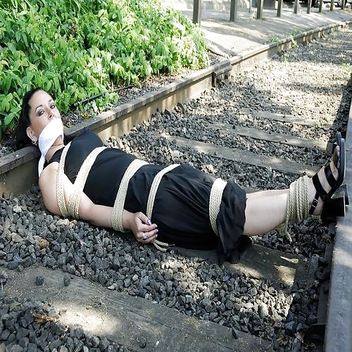 Train Track Damsels in Distress #30019096