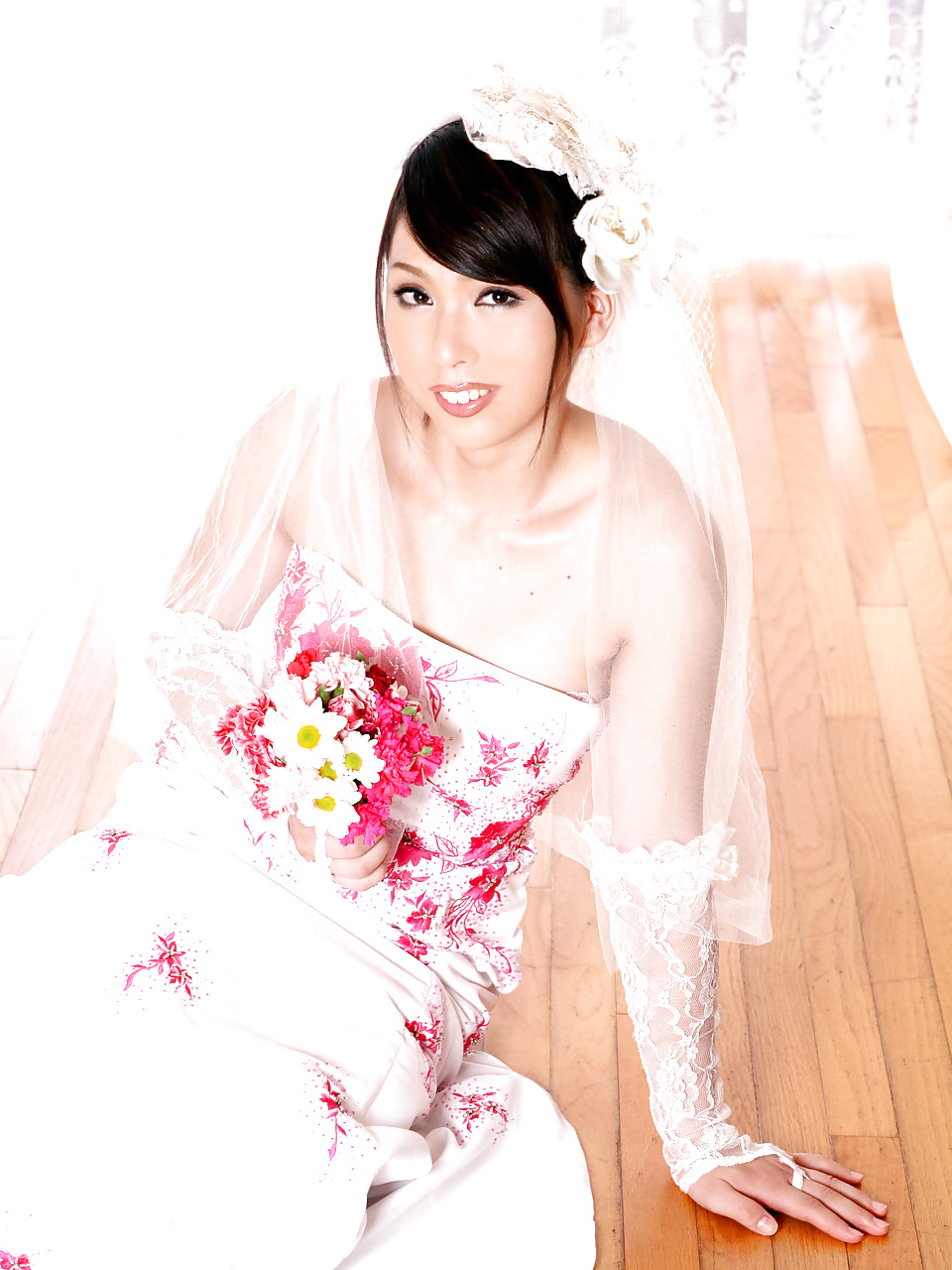 日本の花嫁は、彼女のゲストによって行われた
 #28995156
