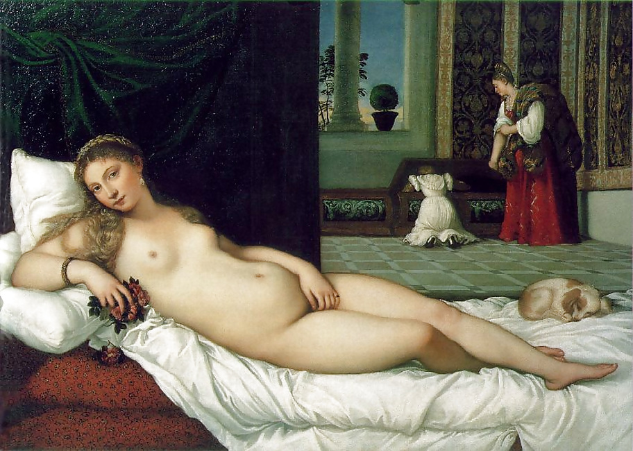 Von Der Venus Von Urbino Inspiriert Von Tizian #37421064