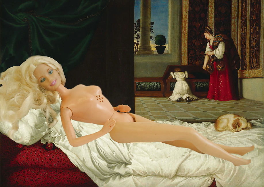 Von Der Venus Von Urbino Inspiriert Von Tizian #37421096