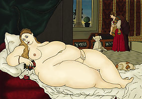 Von Der Venus Von Urbino Inspiriert Von Tizian #37421138