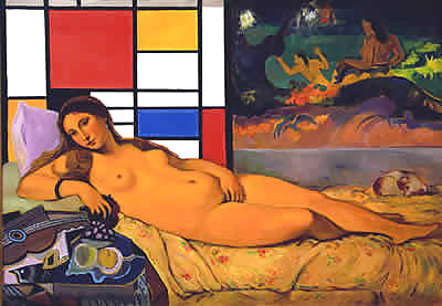 Von Der Venus Von Urbino Inspiriert Von Tizian #37421147