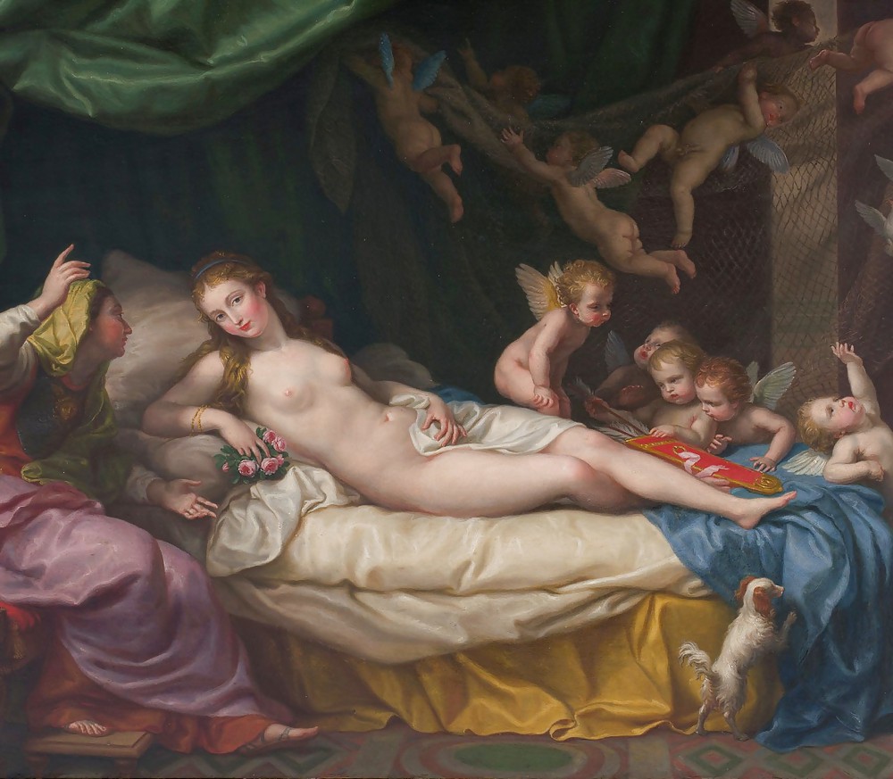 Von Der Venus Von Urbino Inspiriert Von Tizian #37421161