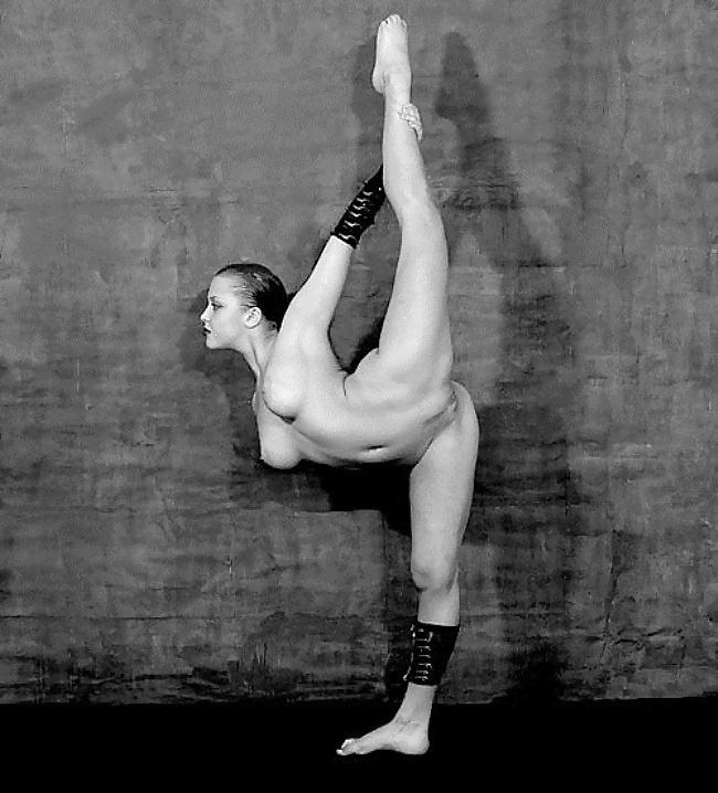 Gymnasts Acrobats Flexible sexy hot girls #24595663